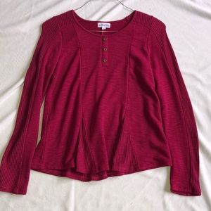 Dark Pink Long Sleeve